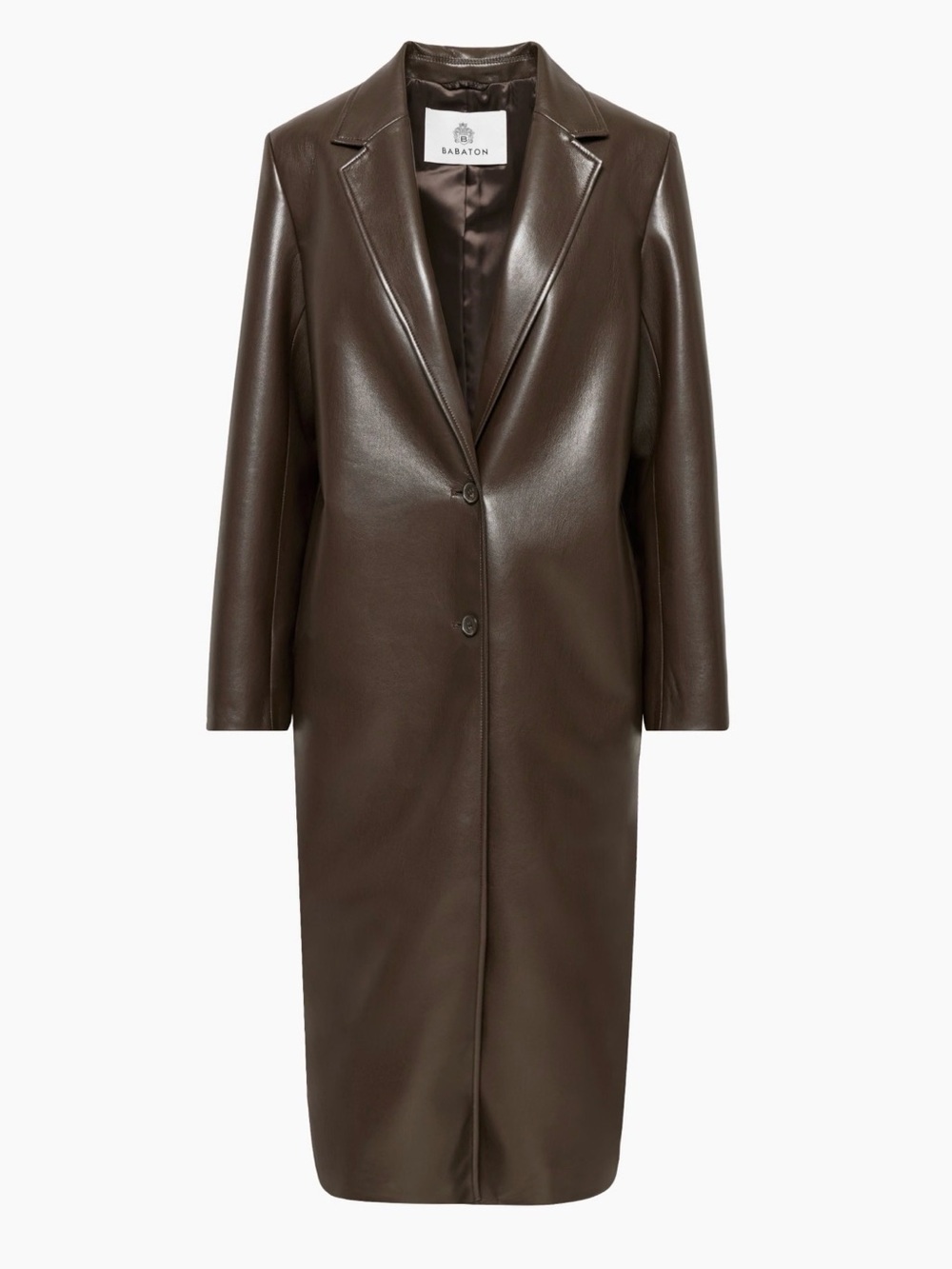 Babaton Estate Coat - Vegan Leather